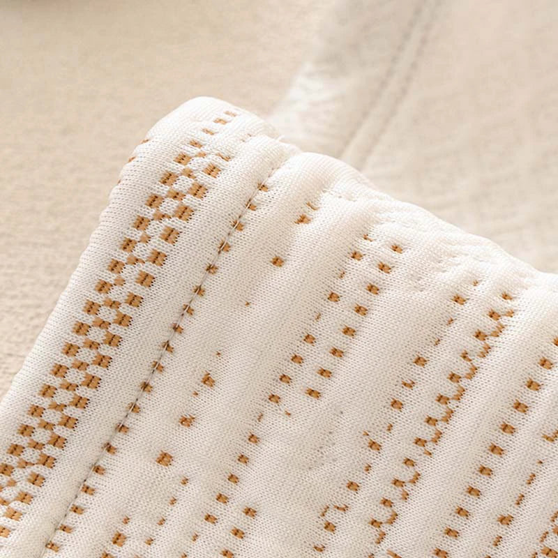 Textured Cooling Sofa Cover | Breathable Ice Silk Couch Throw