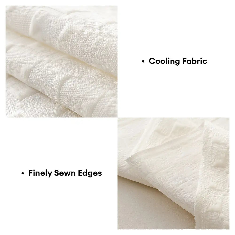 Textured Cooling Sofa Cover | Ice Silk Breathable Couch Throw