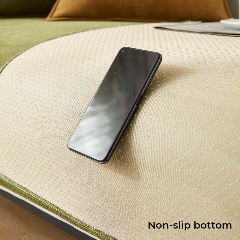 Waterproof Herringbone Chenille Sofa Cover | Anti-Slip | Stain-Resistant | Pet Proof | Woofing Deals