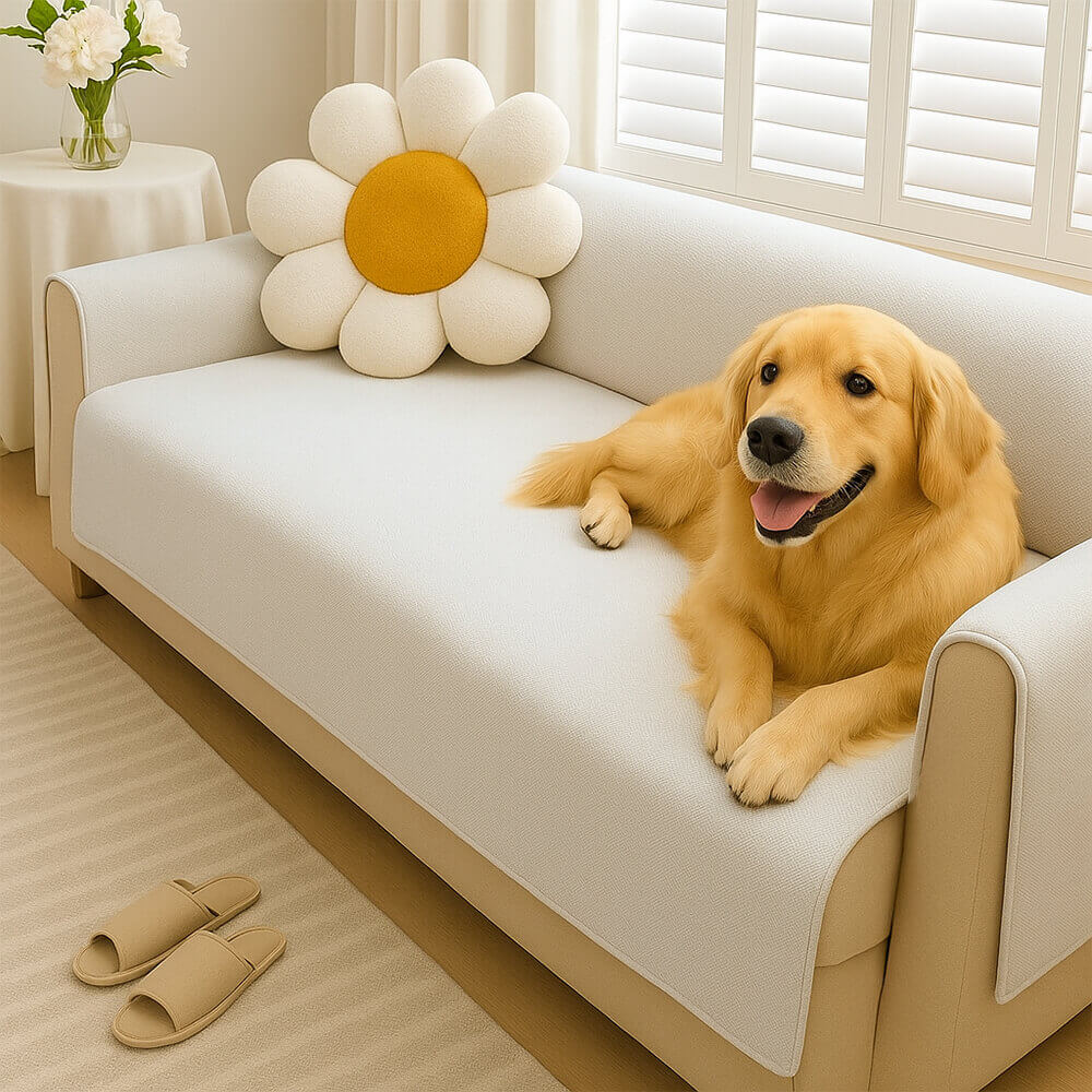 Waterproof Sofa Protector | Non-Slip Chenille Pet Couch Cover | Woofing Deals