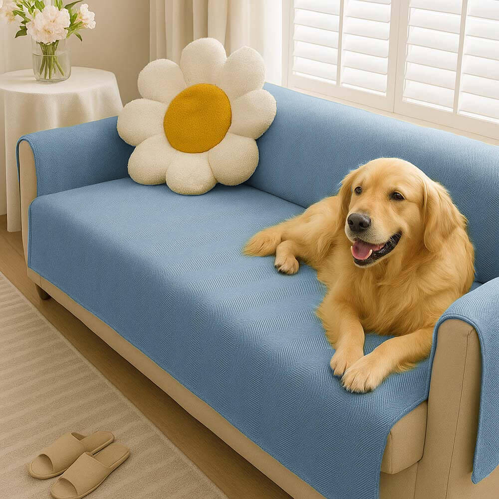Waterproof Sofa Protector | Non-Slip Chenille Pet Couch Cover | Woofing Deals