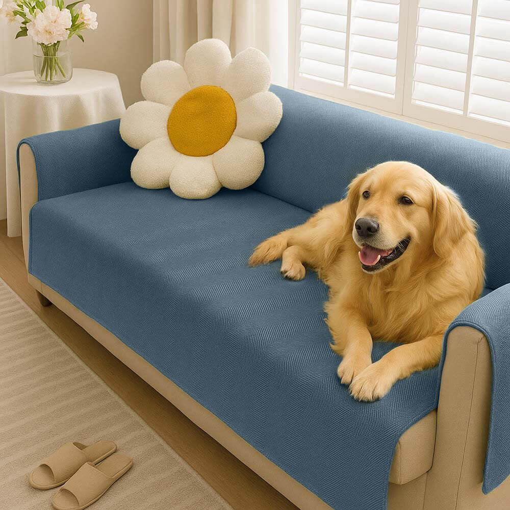 Waterproof Sofa Protector | Non-Slip Chenille Pet Couch Cover | Woofing Deals