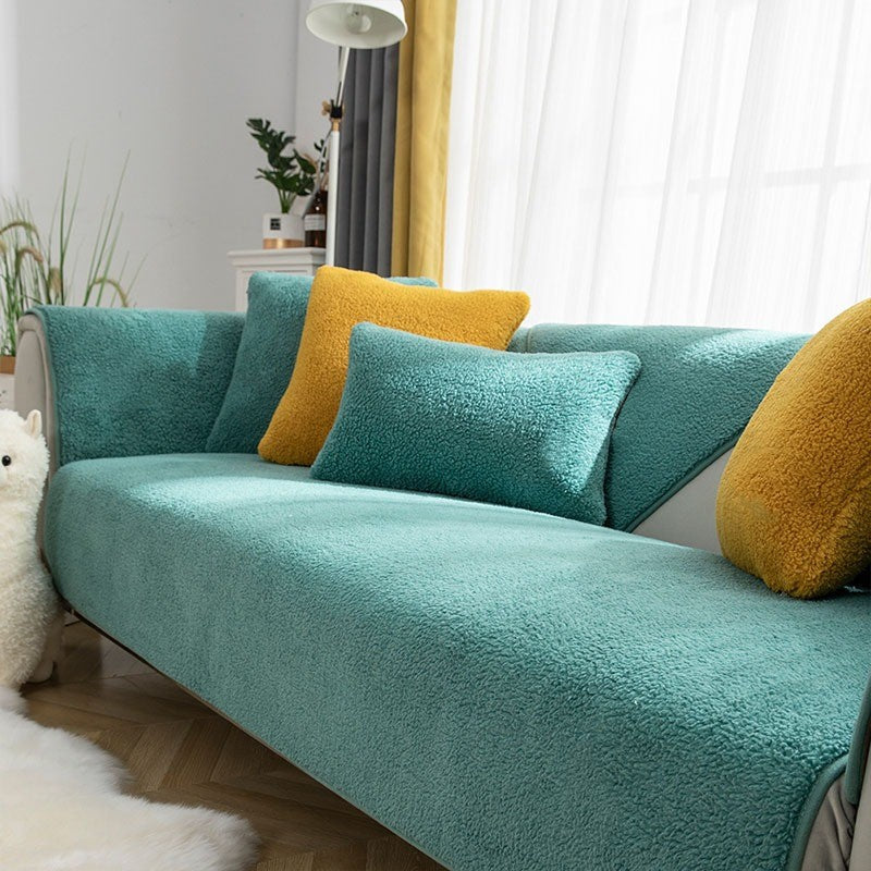 Waterproof Fleece Sofa Cover | Thick Non-Slip Couch Protector | Soft Washable | Woofing Deals