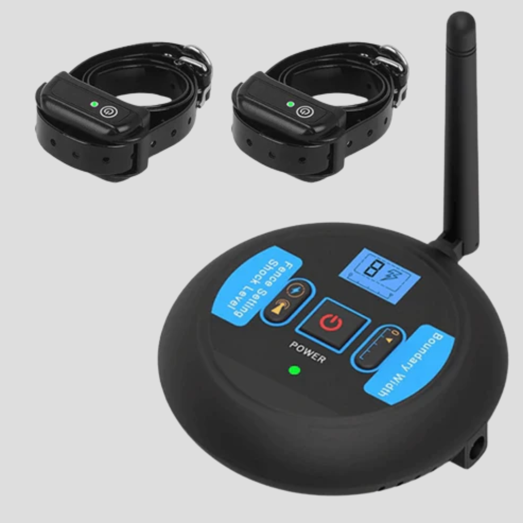 Wireless Dog Fence Collar | Adjustable Training System | 200m Range, Safe Boundary Control | Woofing Deals