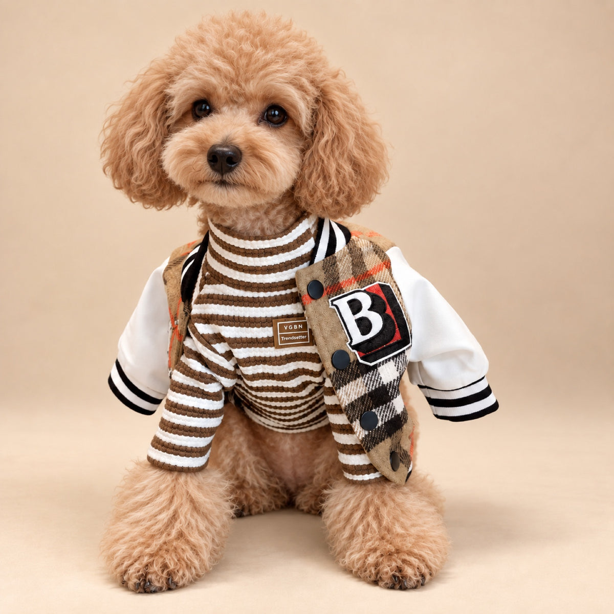 Dog Coat | Baseball Jacket & Separate Base Layer | Autumn & Winter