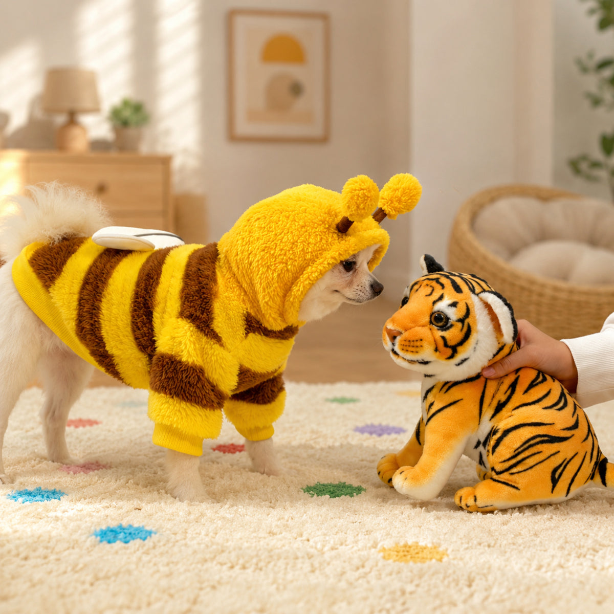 Honey Bee Pet Jumper | Cosy Four-Leg Autumn & Winter Outfit