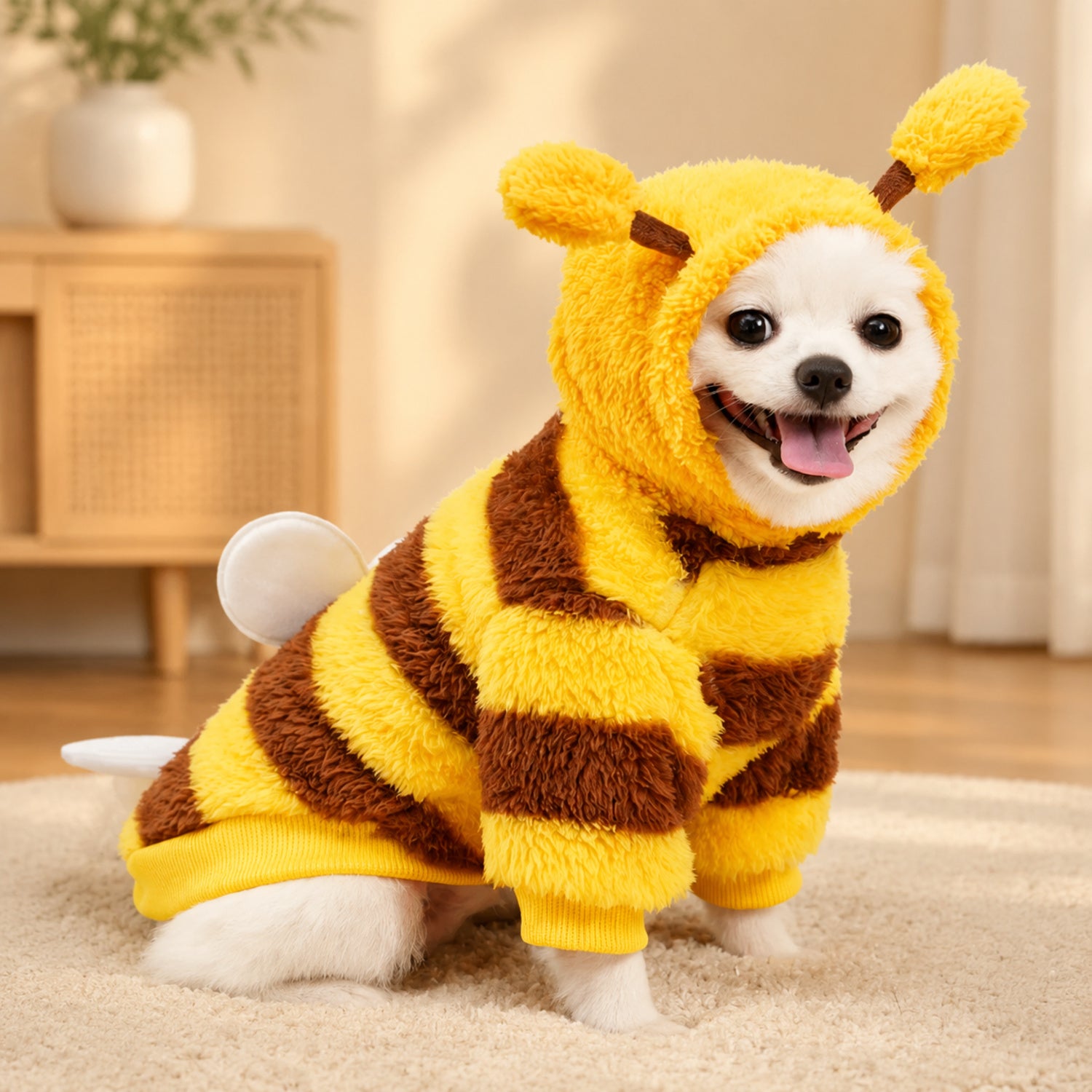 Honey Bee Pet Jumper | Cosy Four-Leg Autumn & Winter Outfit