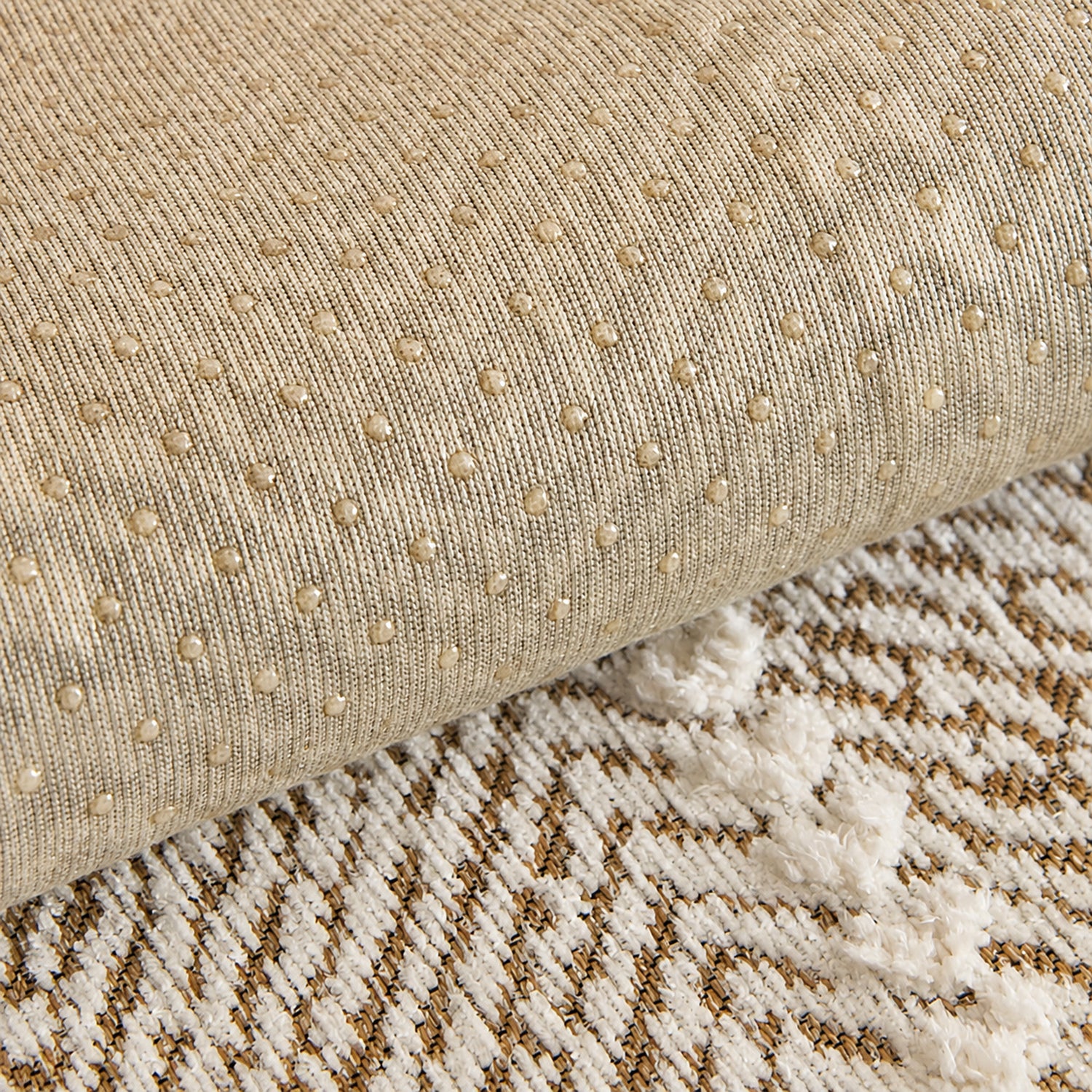 Daisy Stripe Chenille Sofa Protector | Non-Slip Machine-Washable Cover