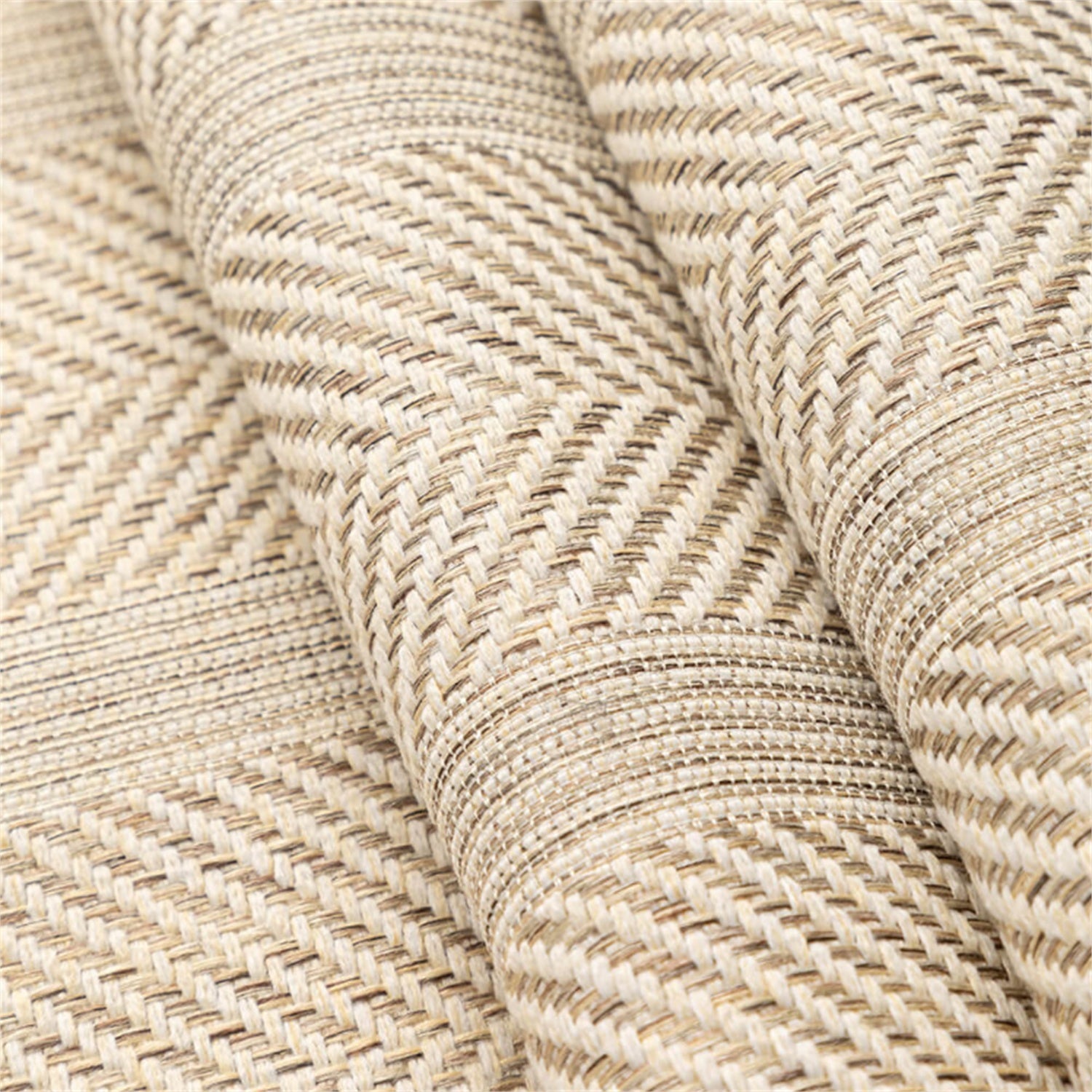 Herringbone Faux Linen Sofa Protector | Breathable Non-Slip Washable Cover