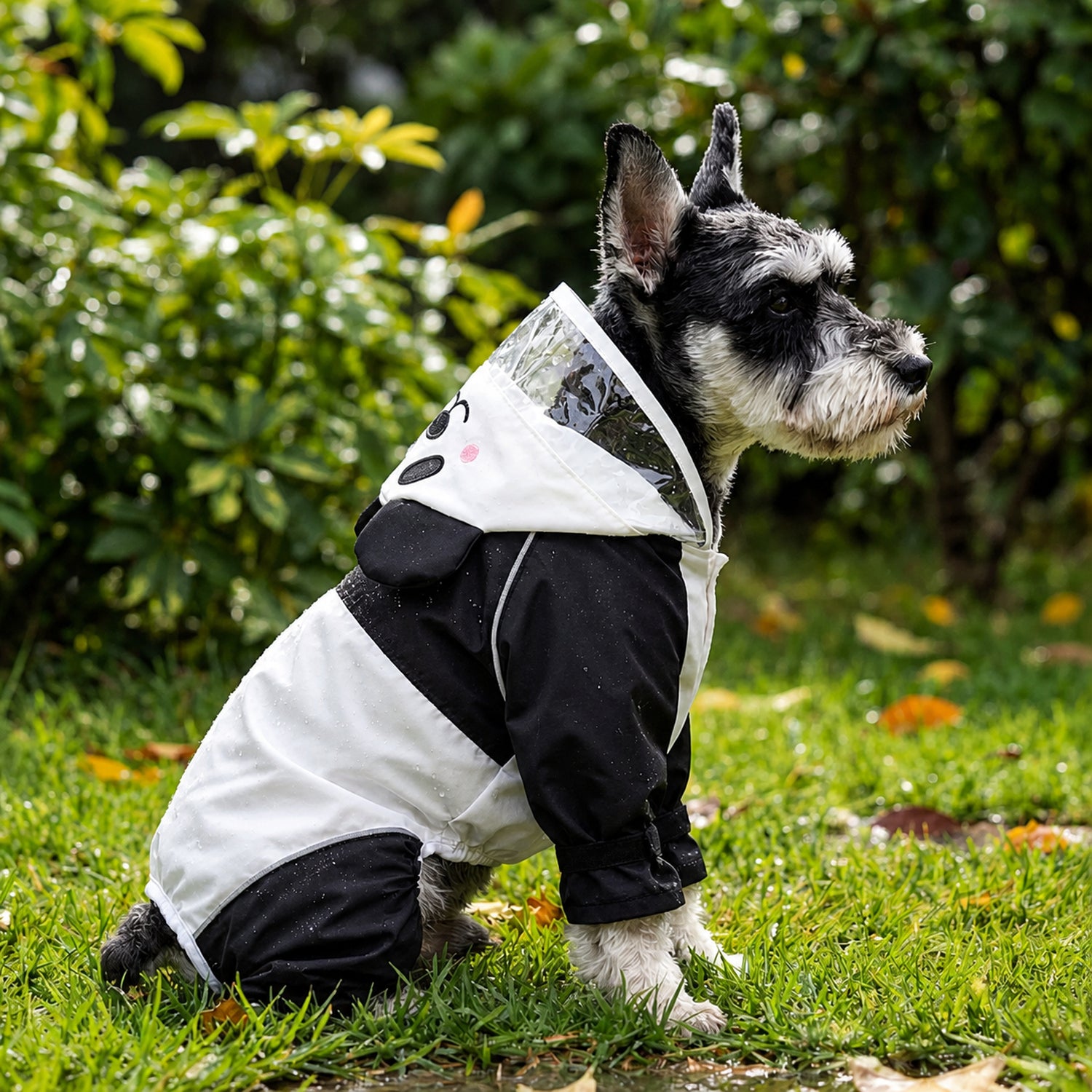 Animal Character Dog Raincoat | Waterproof | Hooded Full-Coverage Design
