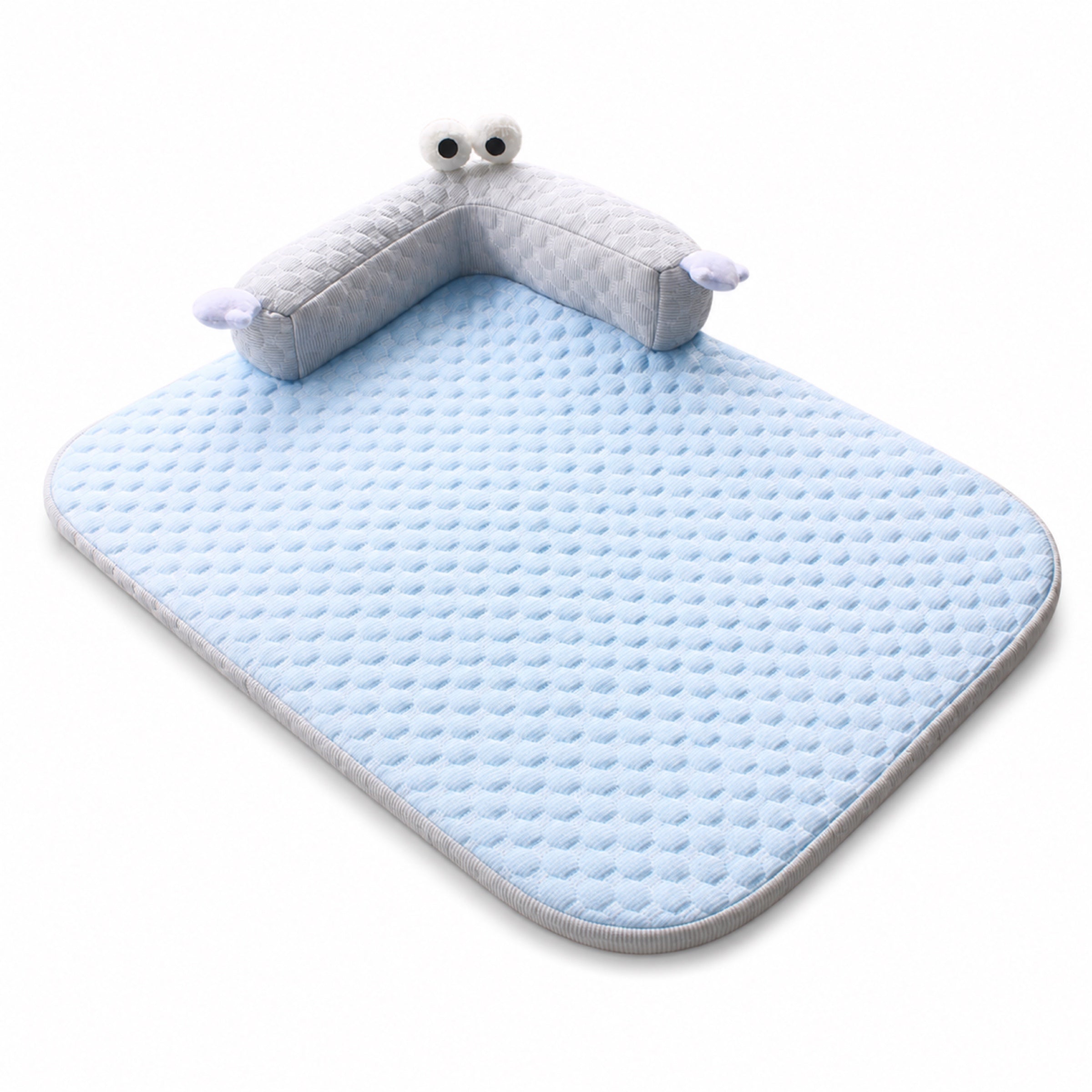 Cooling Dog Mat | Washable Breathable Fabric | Cushioned Summer Pet Bed