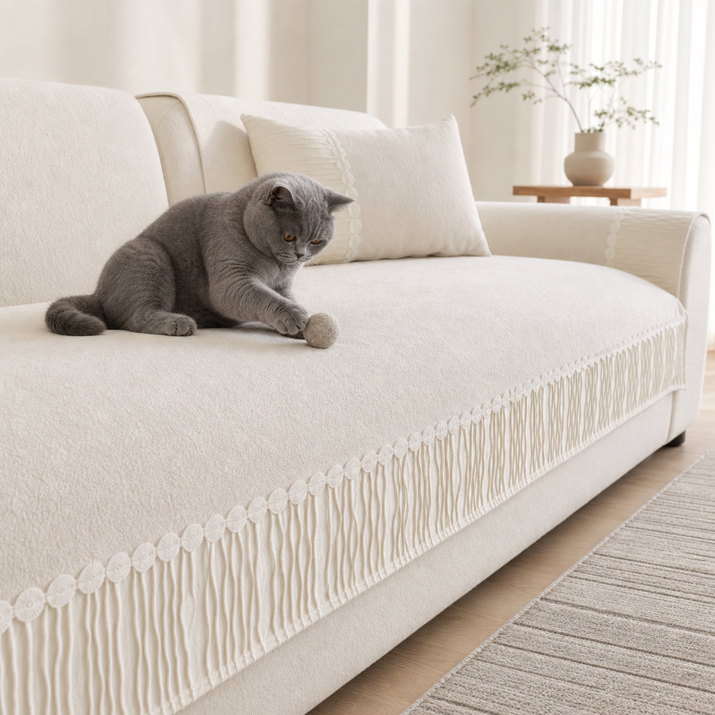 Waterproof Sofa Cover | Easy to Clean | Anti-Scratch Pet Protector