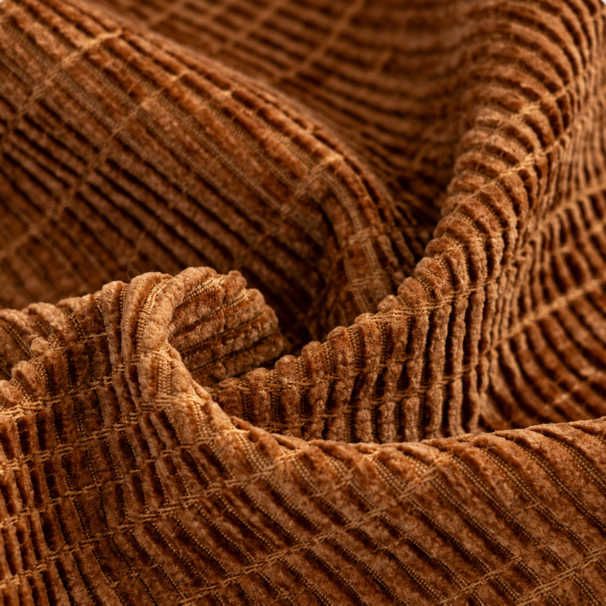 Ruffle Charm Chenille Sofa Cover | Non-Slip & Machine Washable