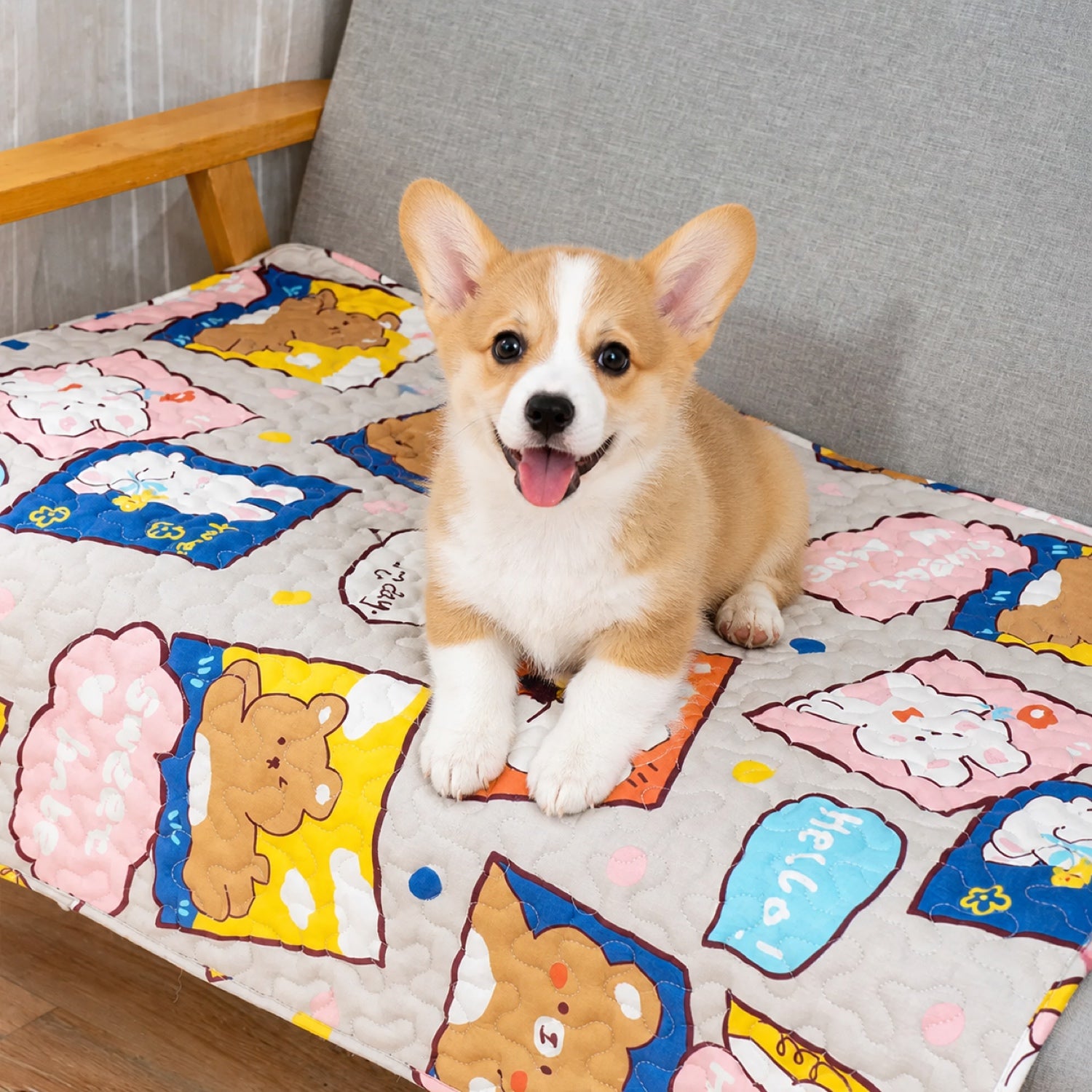 Anywhere Pet Mat | Non-Slip Washable Bed for Dogs & Cats