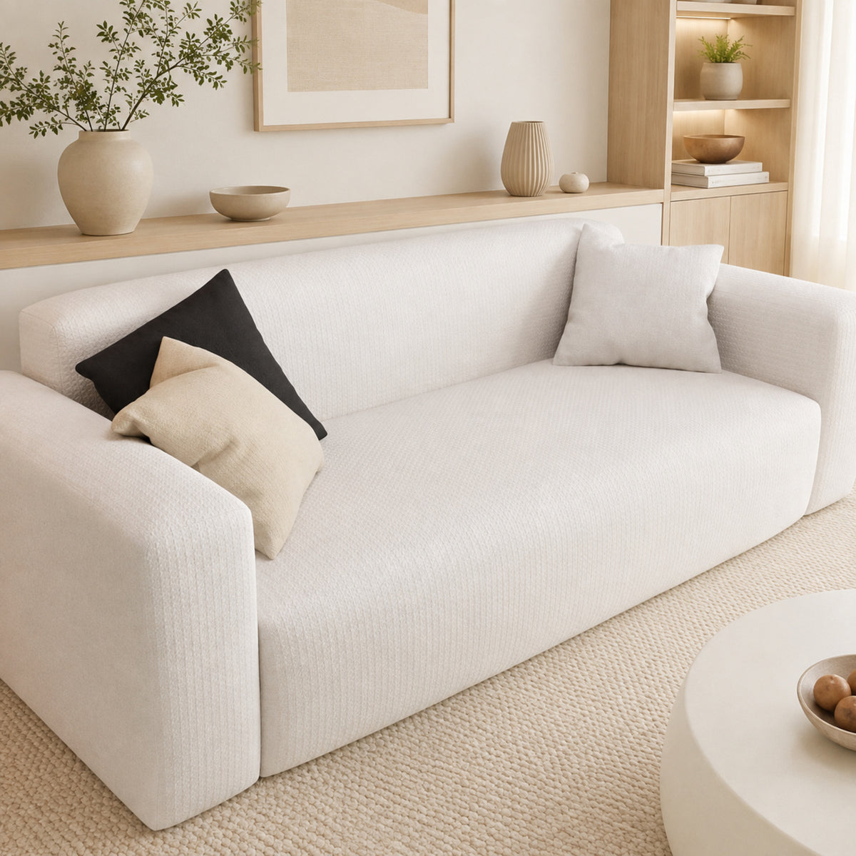 Water-Resistant Stretch Sofa Protector | Full-Wrap Anti-Scratch Cover
