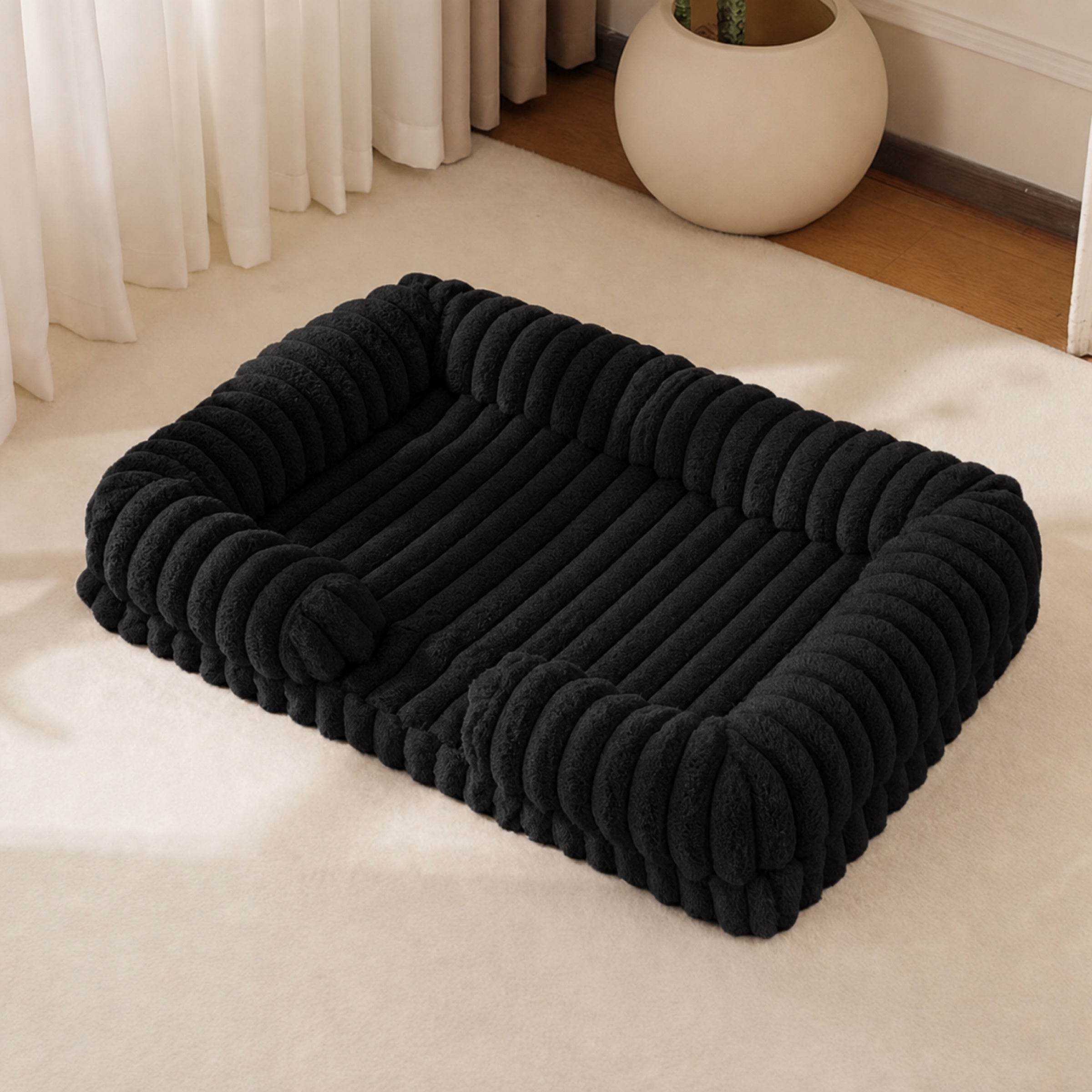 Orthopedic Dog Bed | Memory Foam Bolster Sofa Bed | Woofing Deals