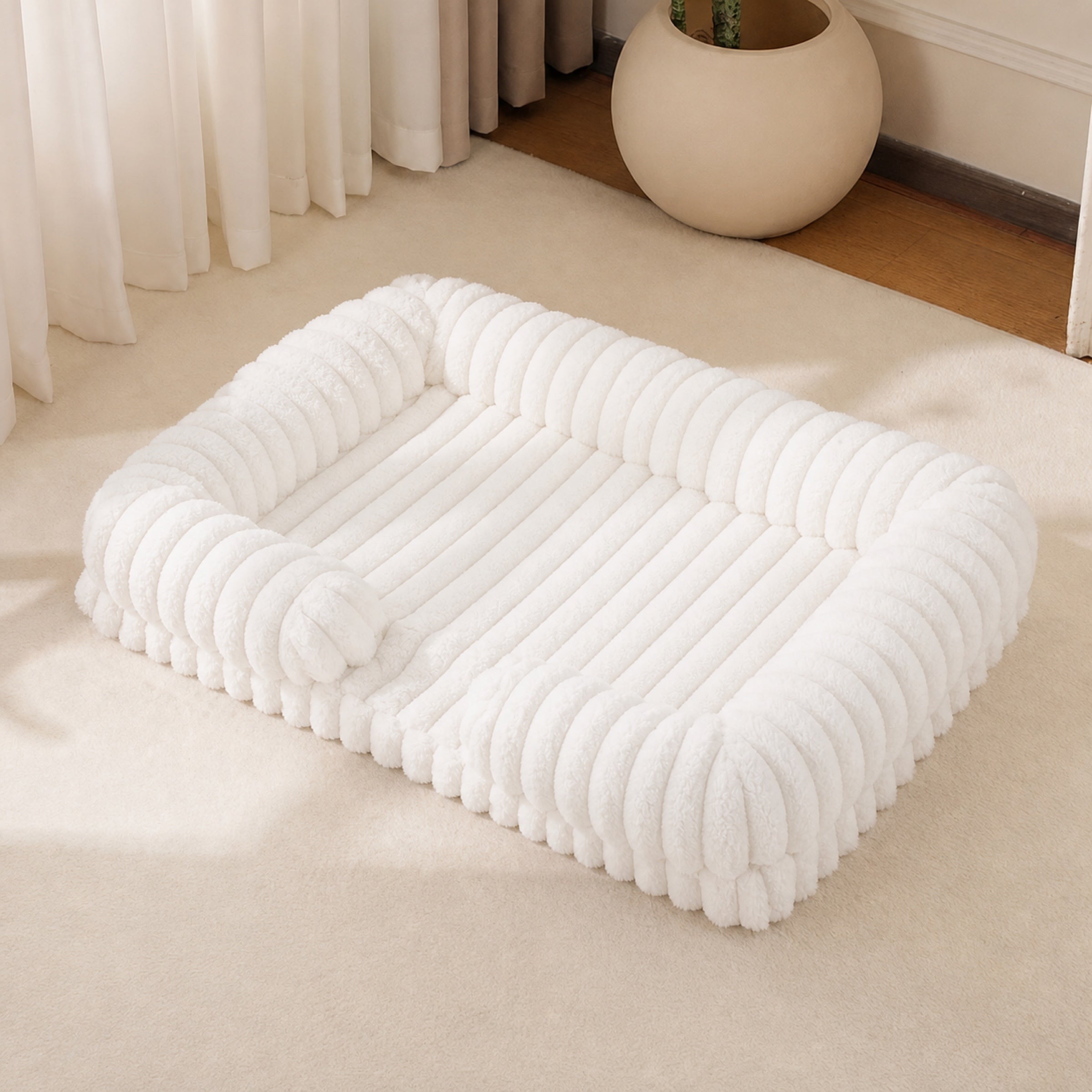 Orthopedic Dog Bed | Memory Foam Bolster Sofa Bed | Woofing Deals
