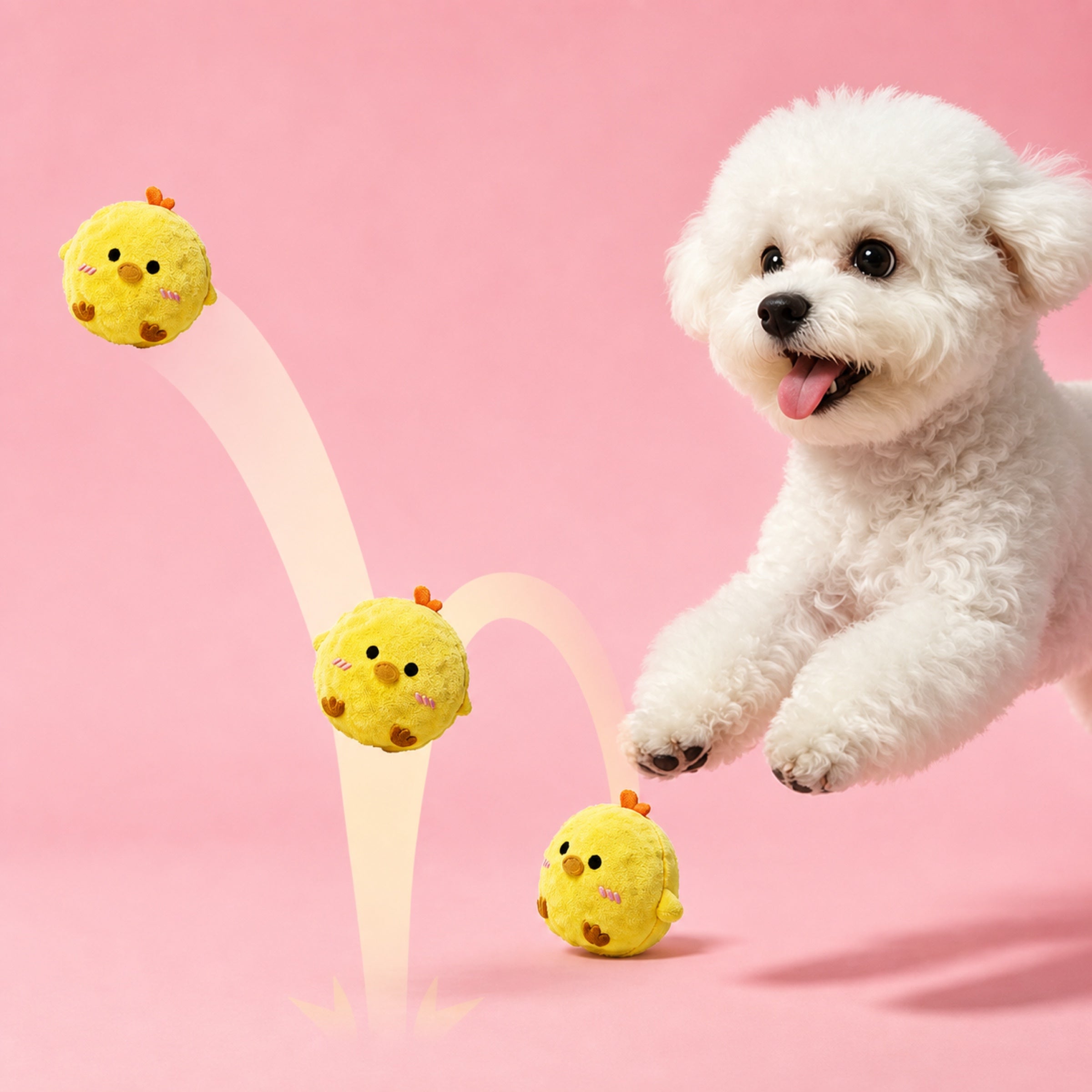 Farm Friends Squeaky Dog Toy Set | Washable Plush Teething Balls