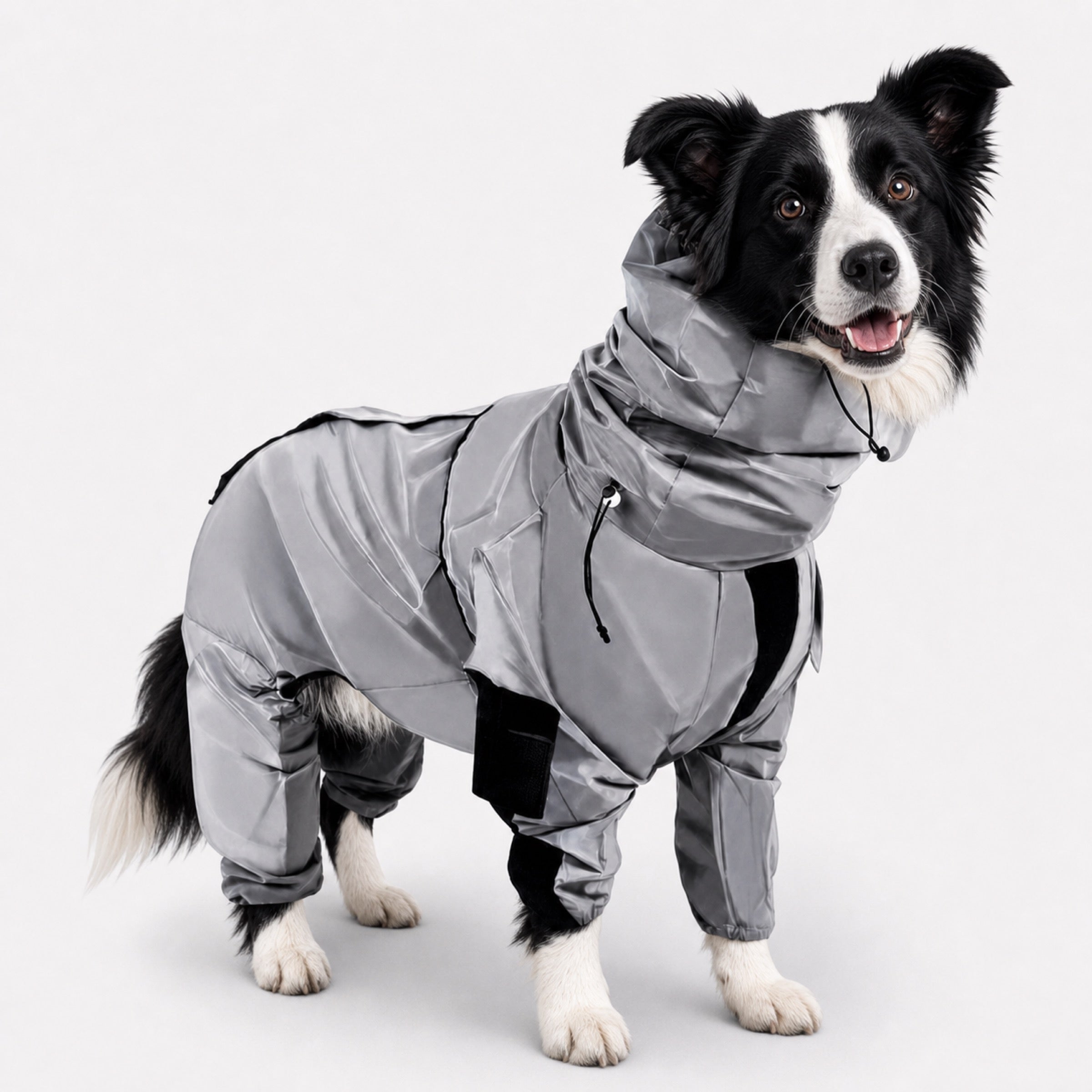 Reflective Dog Rain Coat | Waterproof All-Weather Pet Jacket | Woofing Deals