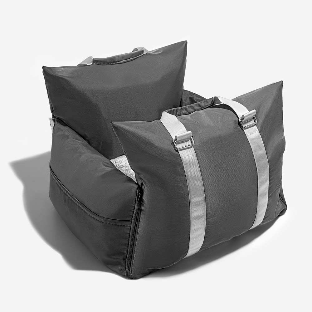 PawTravel Guard Dog Car Seat Bed | Waterproof Travel Carrier | Safety Bolsters | Woofing Deals