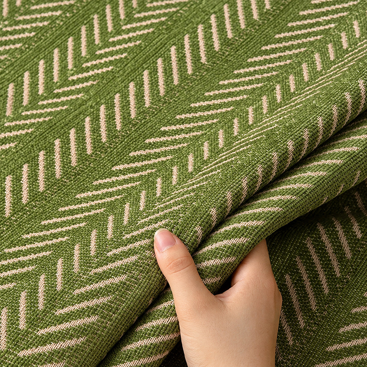 Chenille Sofa Cover with Scalloped Edge | Non-Slip & Machine Washable