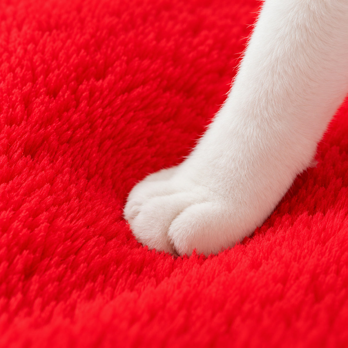 Christmas Dog Bed | Cosy Cave for Small Dog and Cat | Soft Fleece, Non-Slip Base