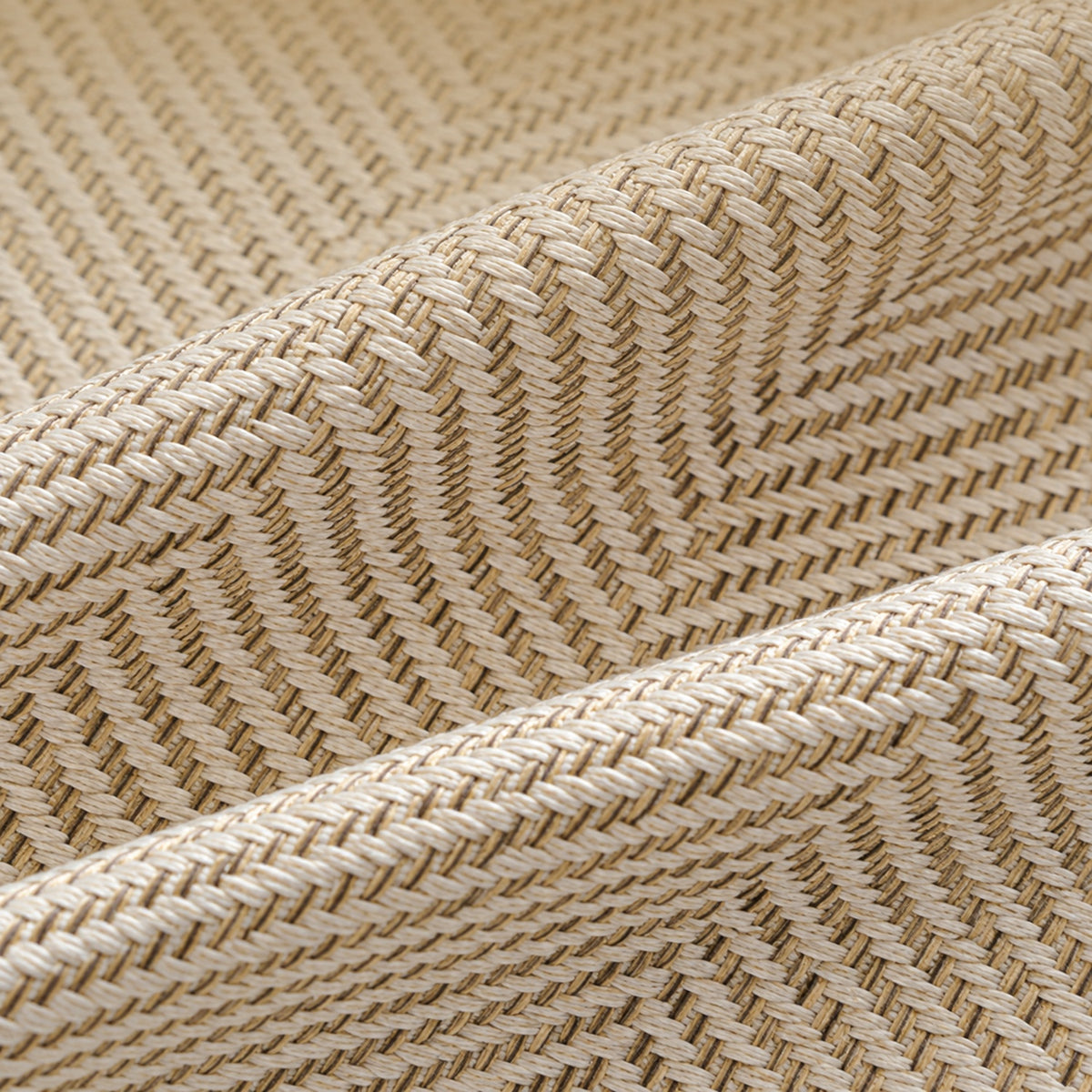 Sofa Cover | Herringbone Cotton-Linen | Non-Slip Washable Protector