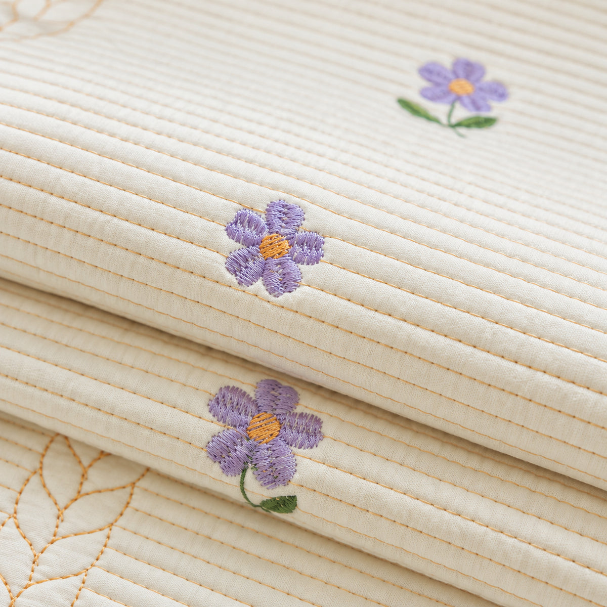 Floral Cotton Sofa Cover | Non-Slip Washable | Sofa Protector