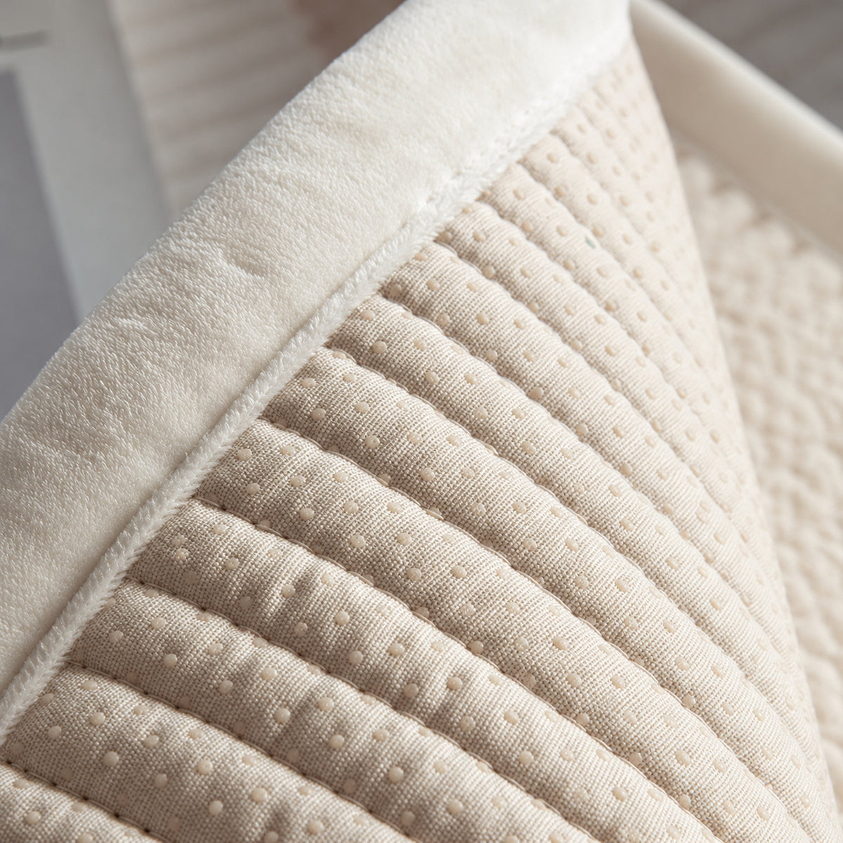 Sofa Cover | Ribbed Texture, Non-Slip & Machine Washable