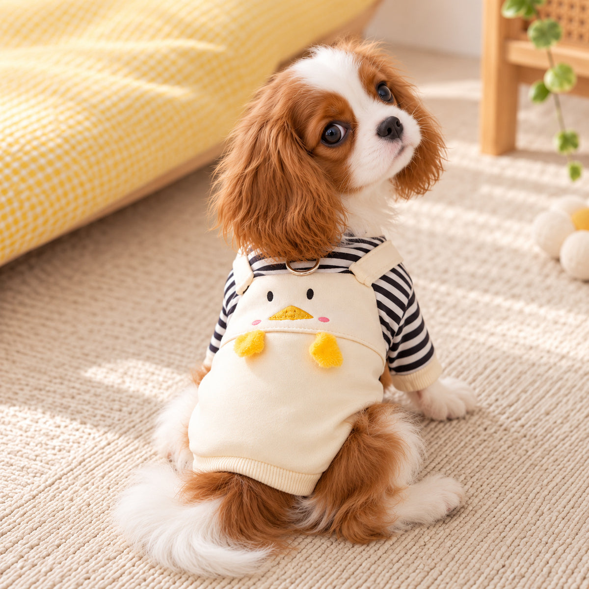 Striped Dog Jumper | Winter Wear for Dogs & Cats