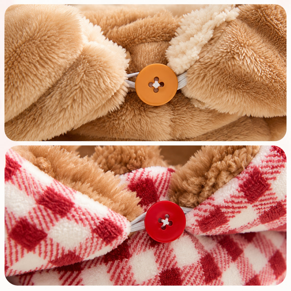 Dog Bed & Cat Bed | Convertible Plush Winter Nest | Hand-Washable