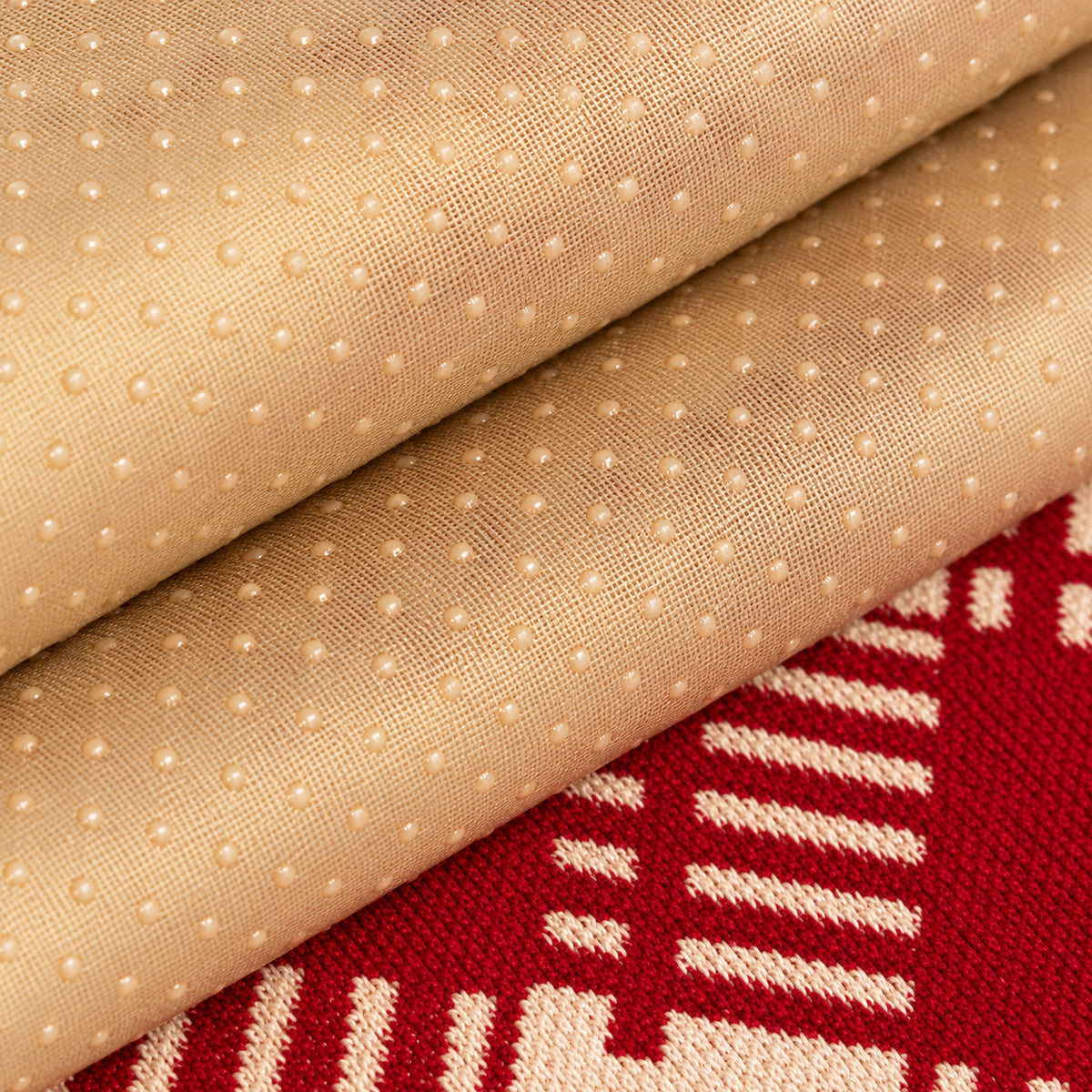 Non-Slip Sofa Cover | Checked Chenille with Plush Edging | Machine Washable