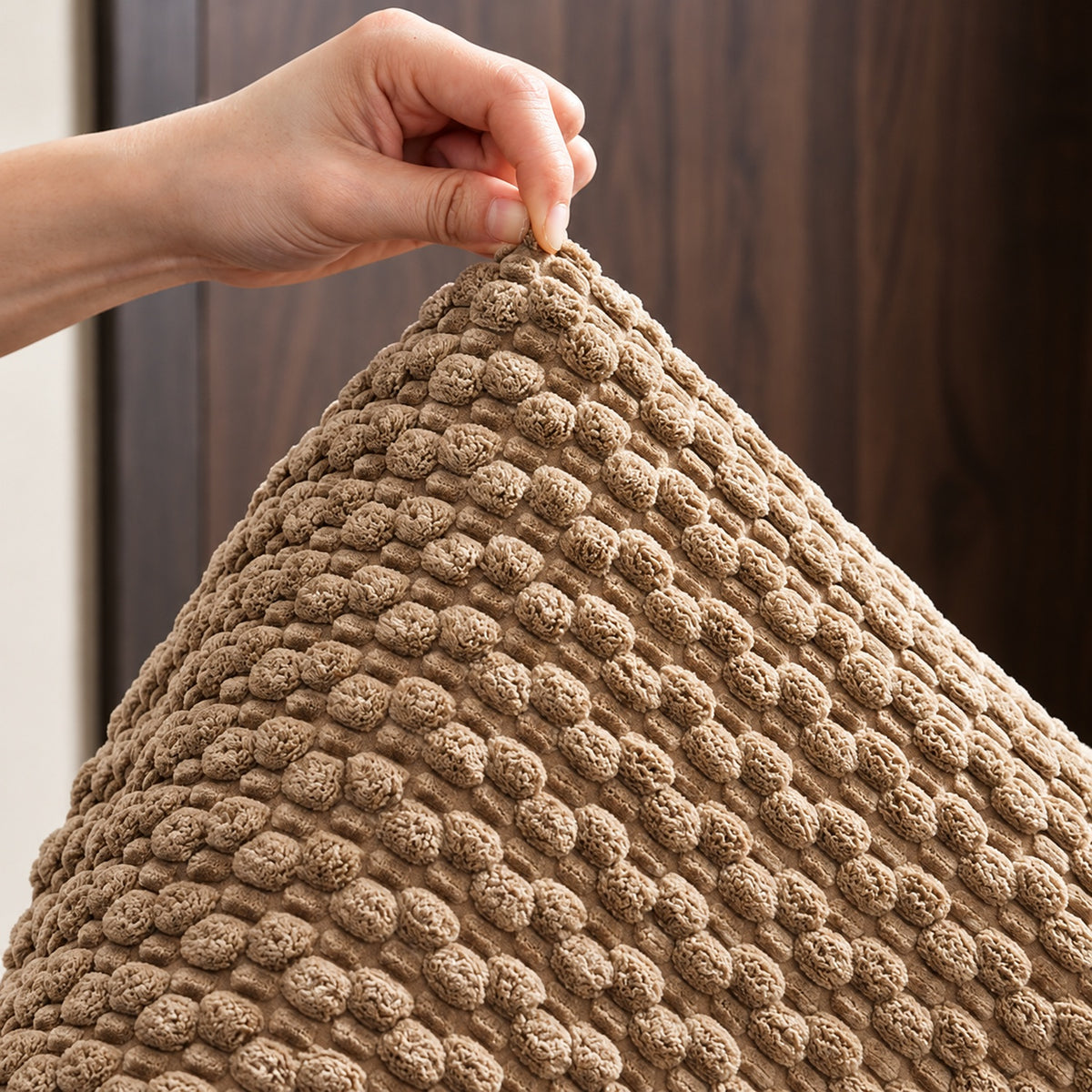 Pebble Sofa Cover | Plush Non-Slip Sofa Protector | Machine Washable