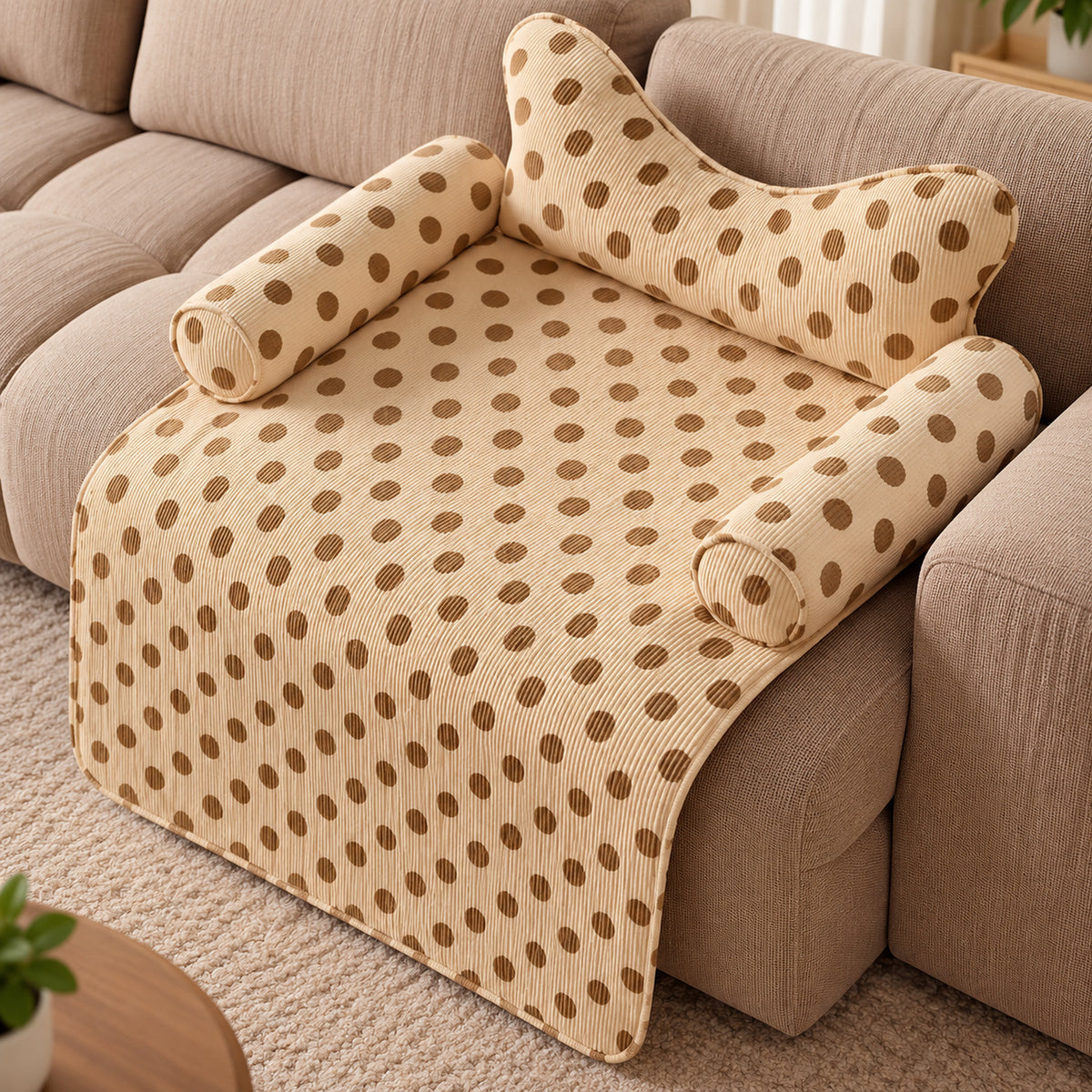 Dog Bed & Cat Bed | All-Season Warm Sofa-Style Pet Mat