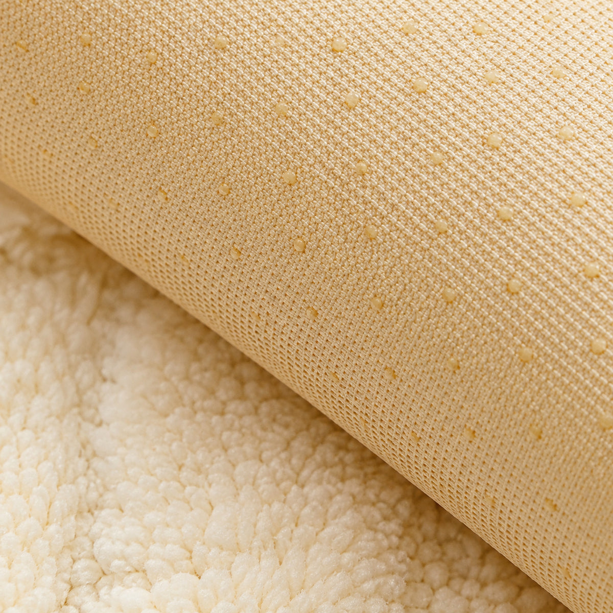 Leaf-Pattern Soft Fleece Sofa Cover | Non-Slip & Machine Washable