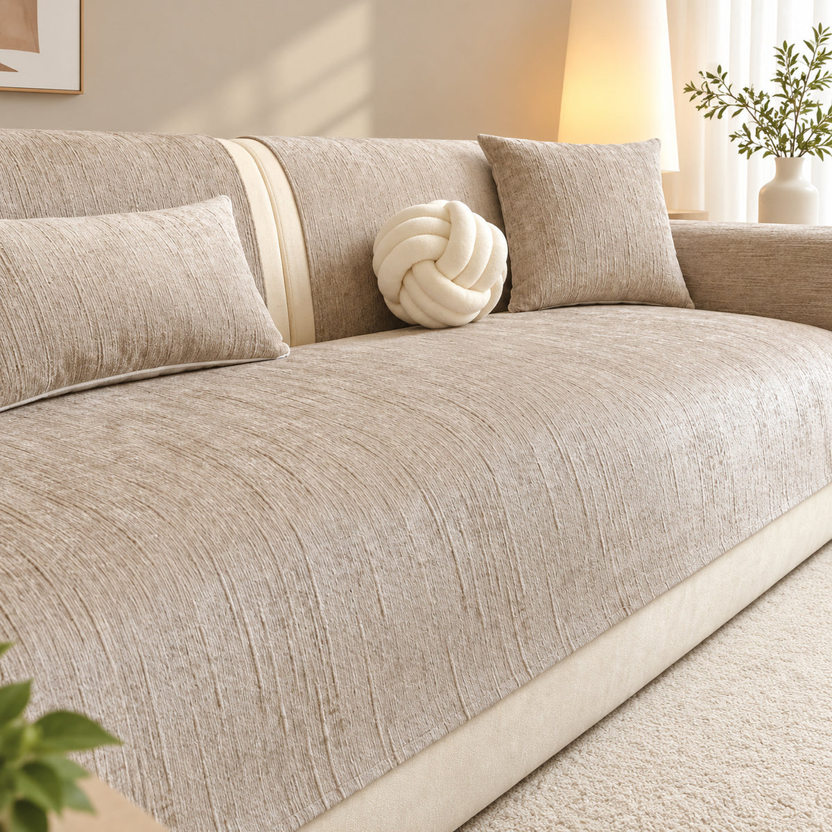 Sofa Cover | Waterproof Sofa Protector | Chenille | Non-Slip & Cat-Scratch Resistant