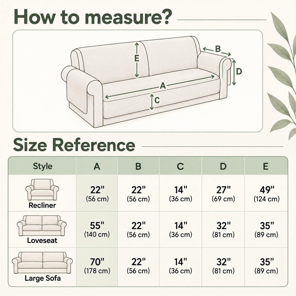 Waterproof Sofa & Recliner Cover | Ribbed Plush | Non-Slip, Machine Washable