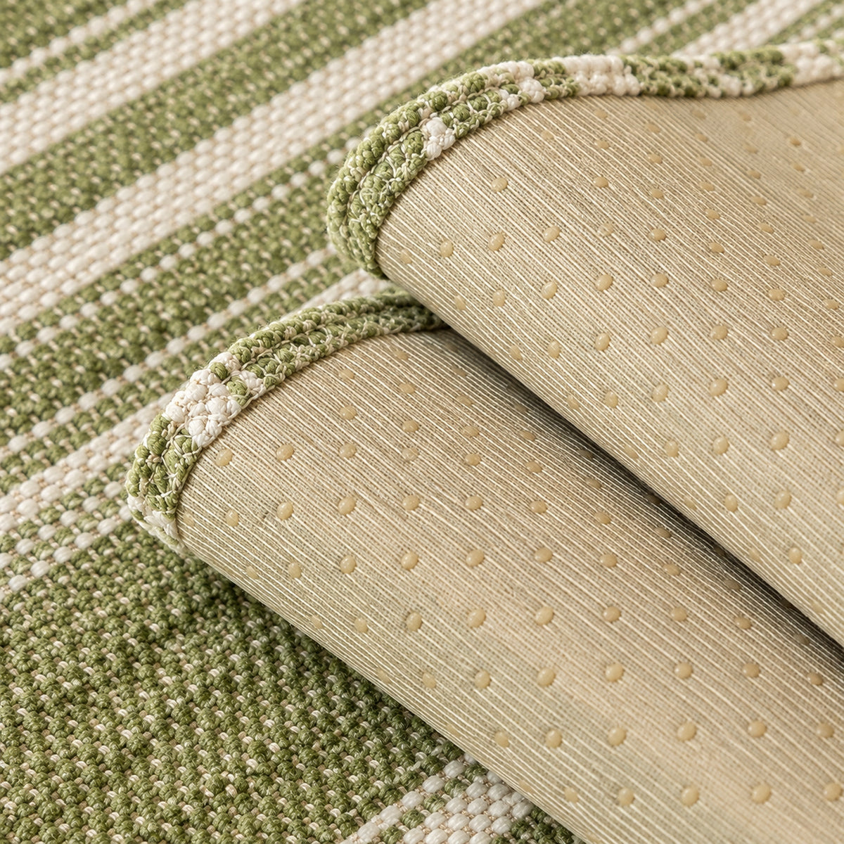 Striped Chenille Sofa Cover | Non-Slip Sofa Protector | Scratch-Resistant