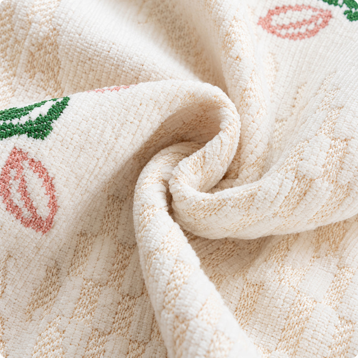 Floral Sofa Cover | Chenille Sofa Throw | Non-Slip, Scratch-Resistant