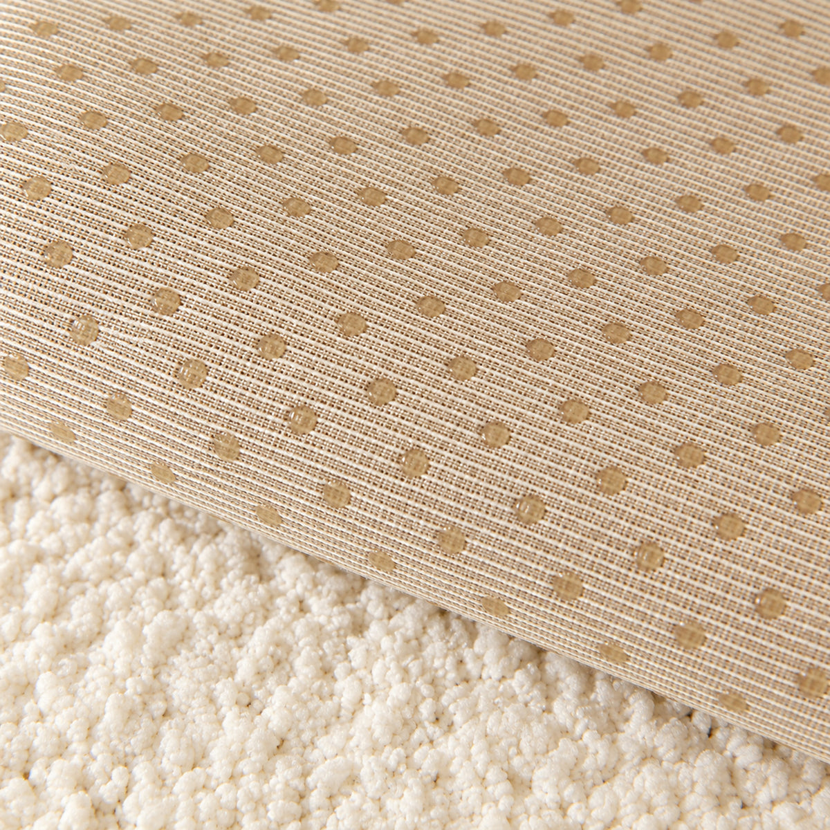 Plush Sofa Cover | Geometric Pattern with Non-Slip Backing