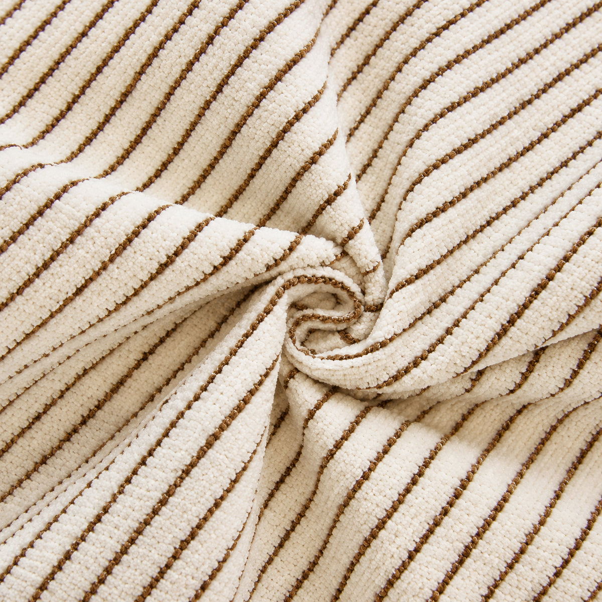 Sofa Cover | Chenille Sofa Protector | Non-Slip Cat-Scratch Resistant | Pom-Pom Trim