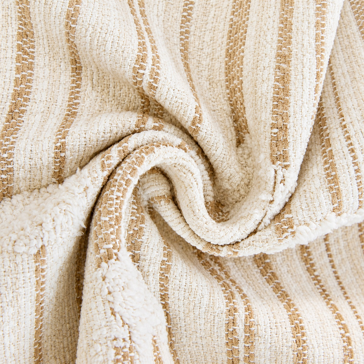 Modern Striped Sofa Cover | Soft Chenille | Non-Slip, Machine Washable