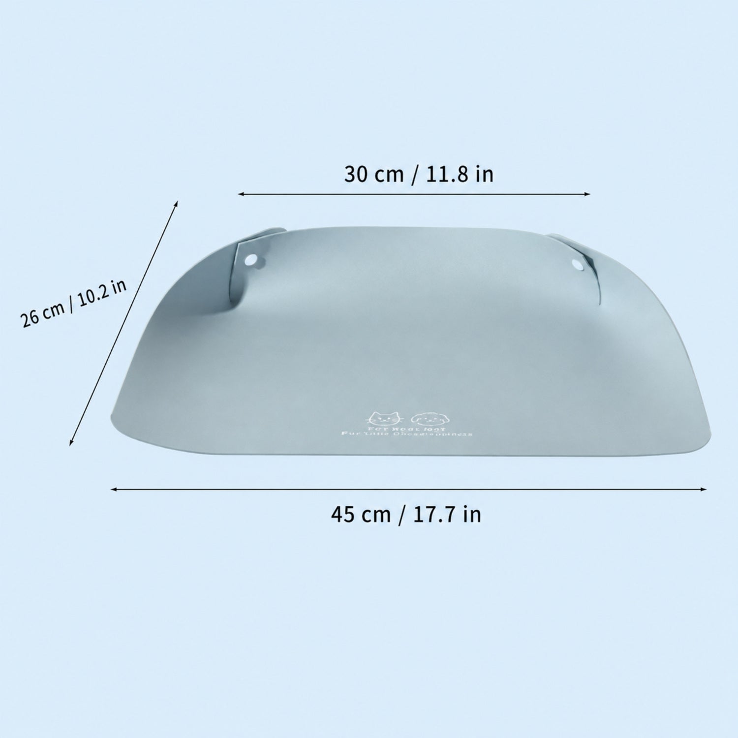 Stay-Clean Pet Feeding Mat | Waterproof Raised Edge | Non-Slip Easy-Clean Design