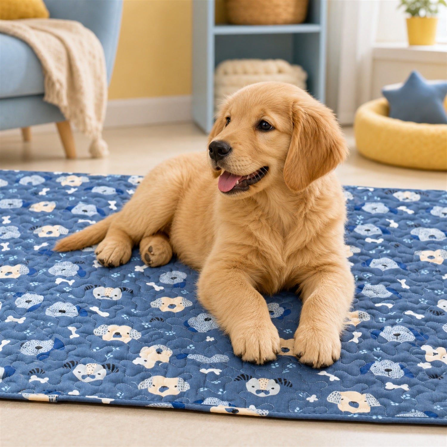 Anywhere Pet Mat | Non-Slip Washable Bed for Dogs & Cats