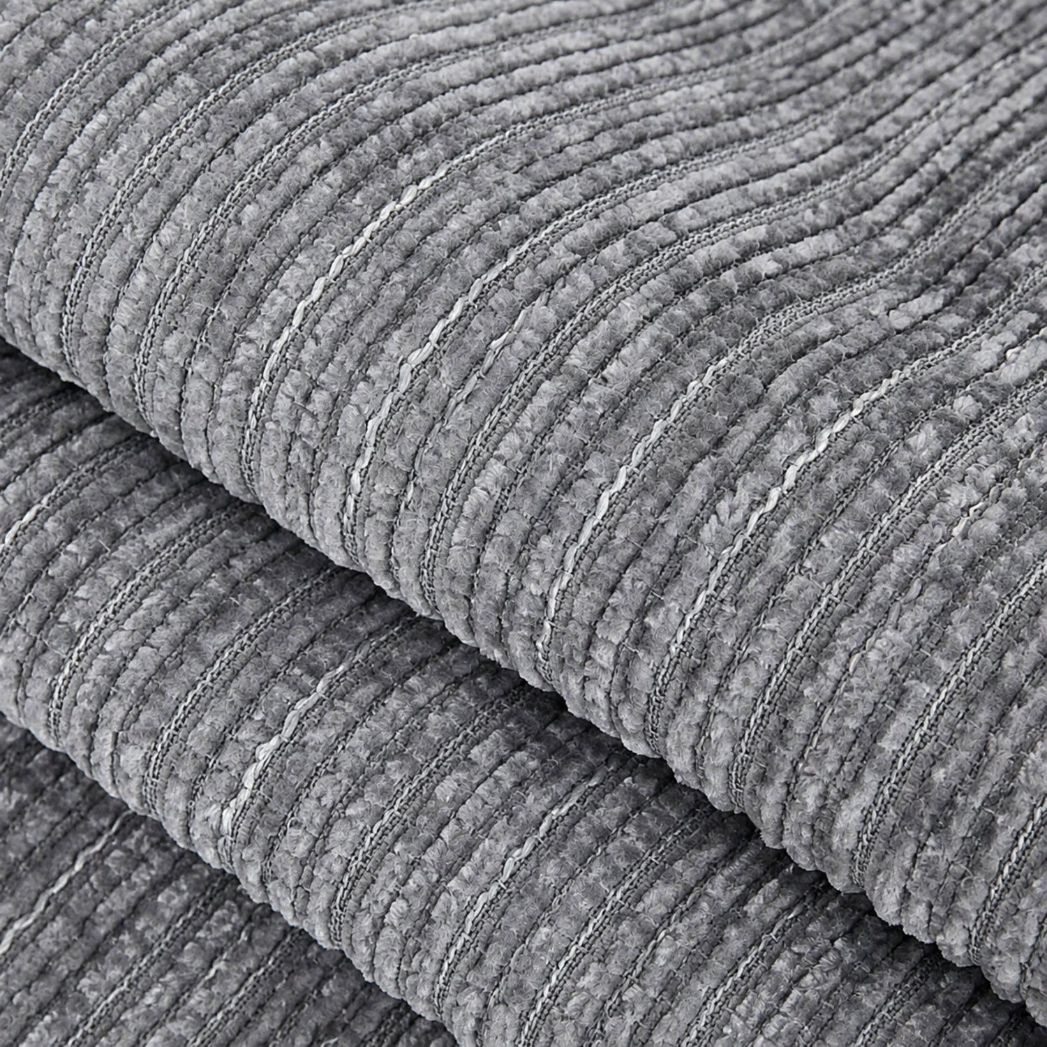 Striped Chenille Sofa Cover | Anti-Scratch & Non-Slip | Pet Proof | Machine Washable | Woofing Deals