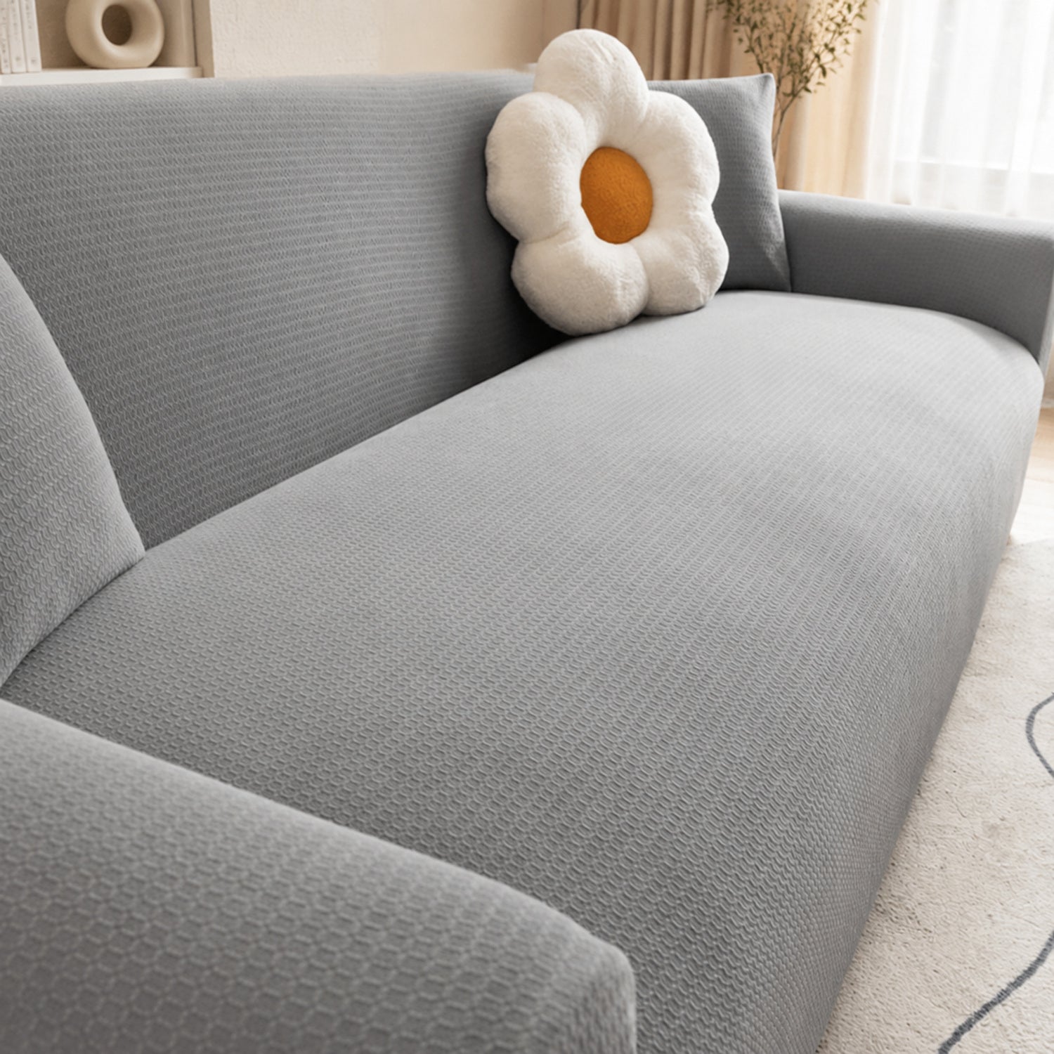 Water-Resistant Stretch Sofa Protector | Full-Wrap Anti-Scratch Cover