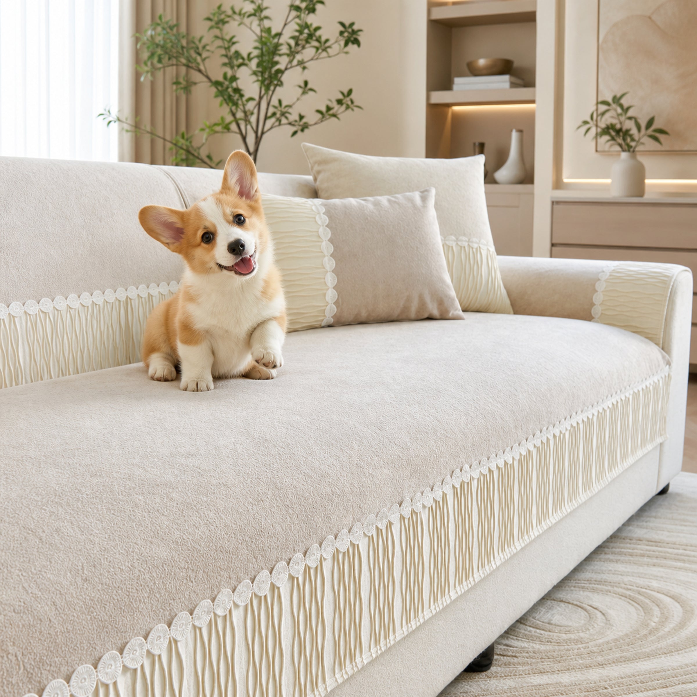 Waterproof Sofa Cover | Easy to Clean | Anti-Scratch Pet Protector