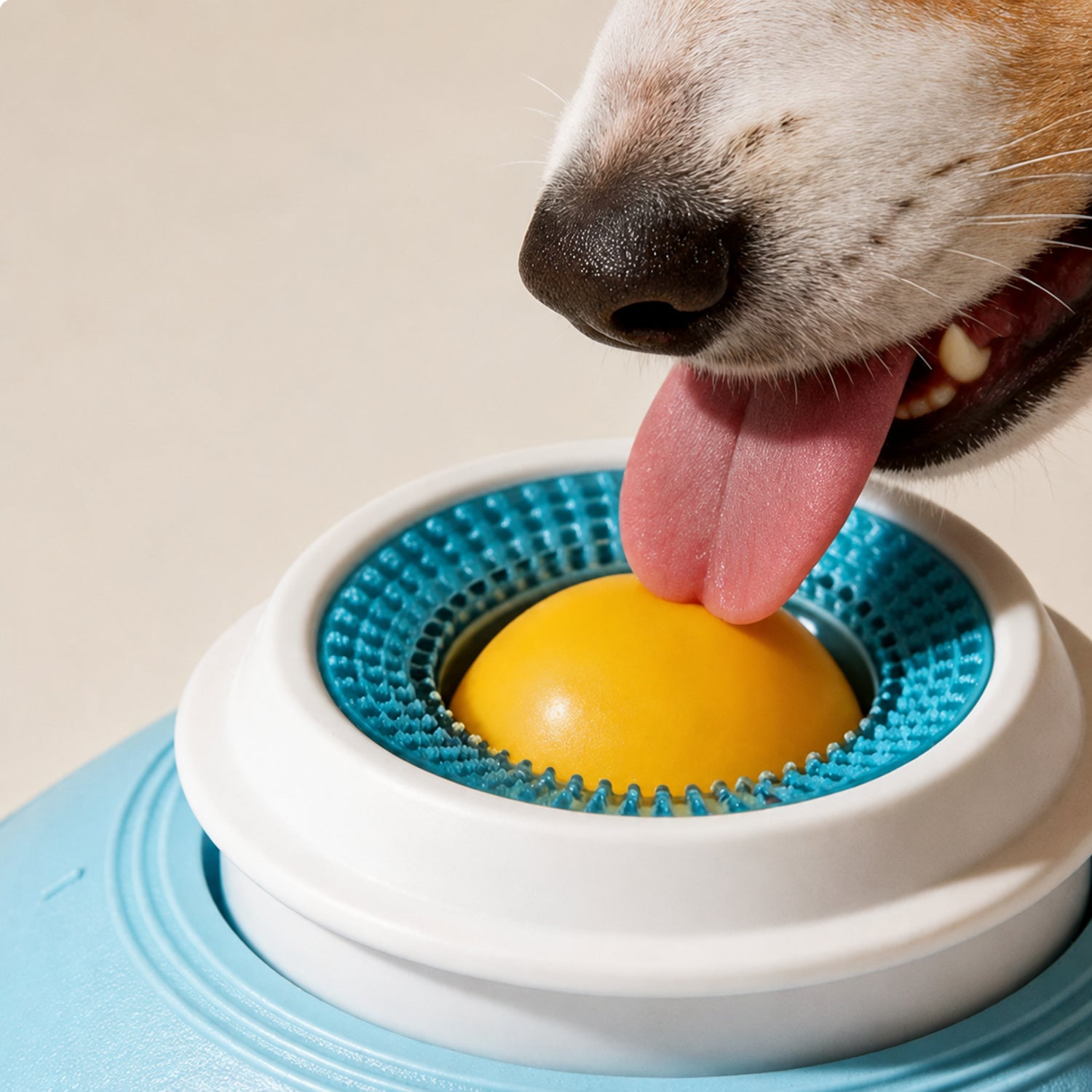 Lick-a-lot | Suction Slow Feeder Lick Bowl | Interactive Treat Toy for Cats & Dogs