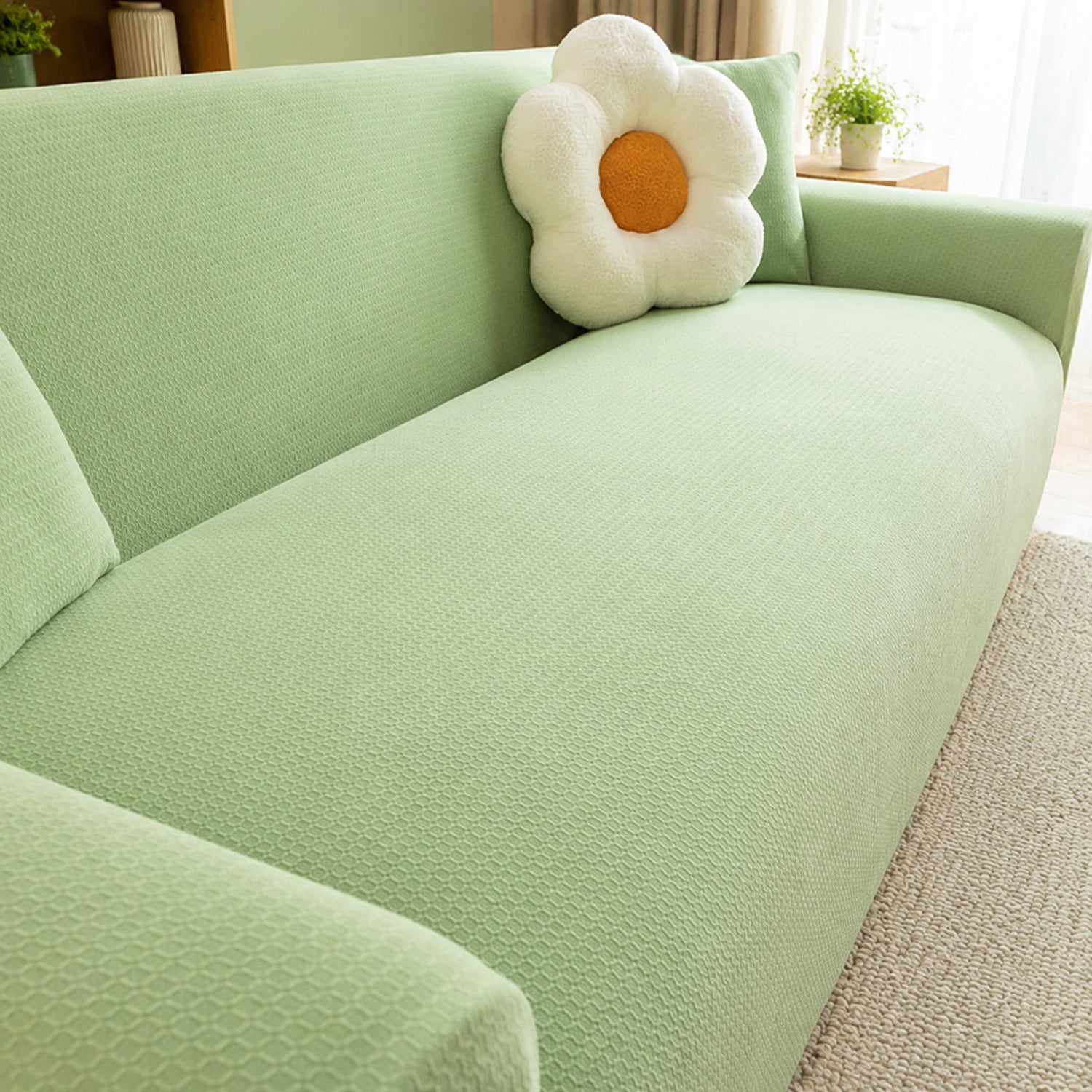 Water-Resistant Stretch Sofa Protector | Full-Wrap Anti-Scratch Cover