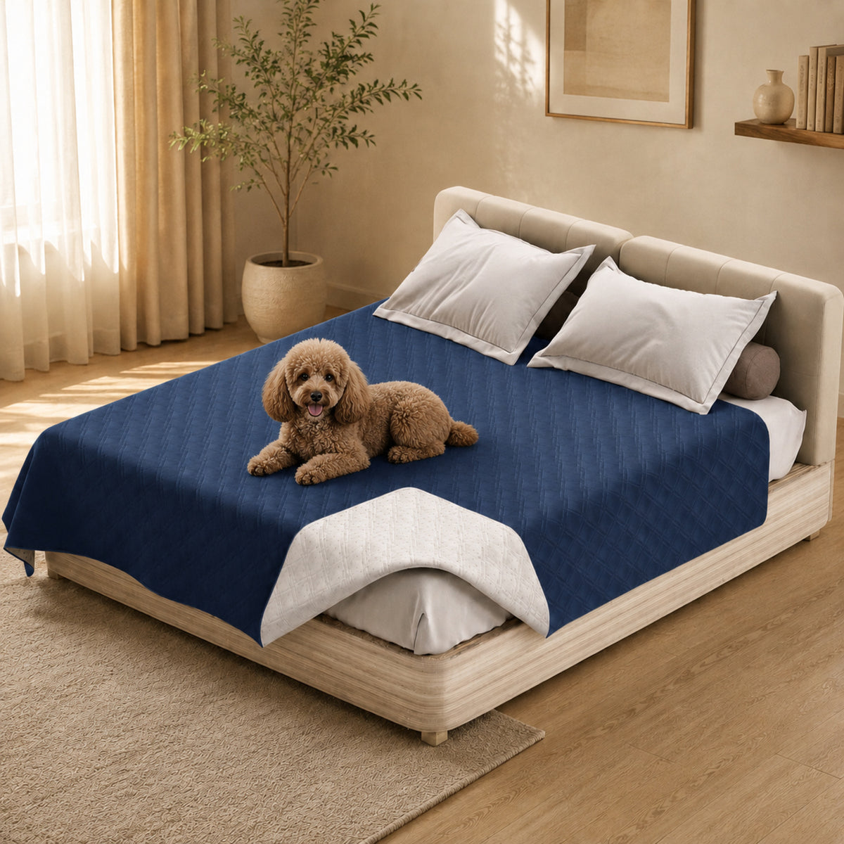 Water-Repellent Pet Blanket | Washable Mattress & Sofa Protector | Woofing Deals